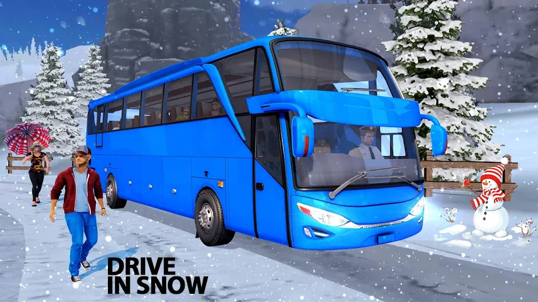 Modern Bus Simulator: Bus Game [МОД Все открыто] APK Android Screenshot 2