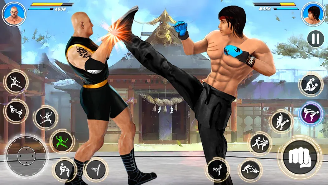 Kung Fu karate: Fighting Games [МОД Меню] APK Android Screenshot 3