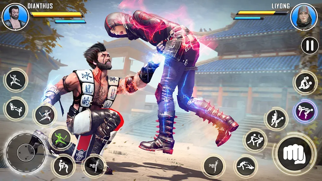 Kung Fu karate: Fighting Games [МОД Меню] APK Android Screenshot 5