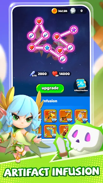 PunBall (ПанБолла) [МОД Все открыто] APK Android Screenshot 2