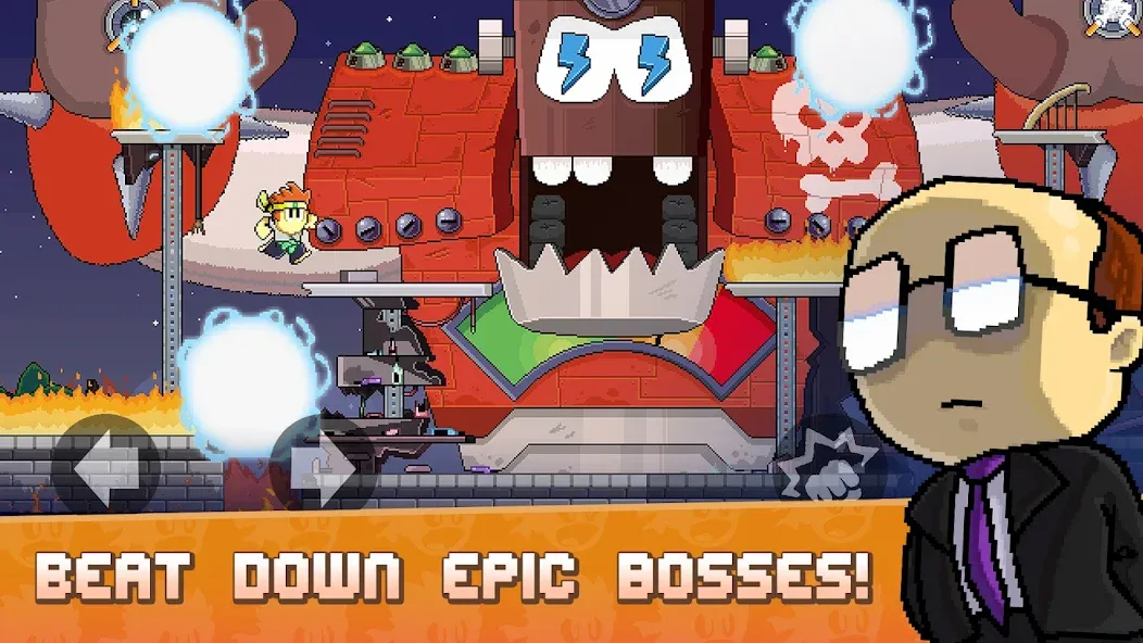 Dan the Man: Action Platformer (Дэн зе Мэн) [МОД Меню] APK Android Screenshot 3