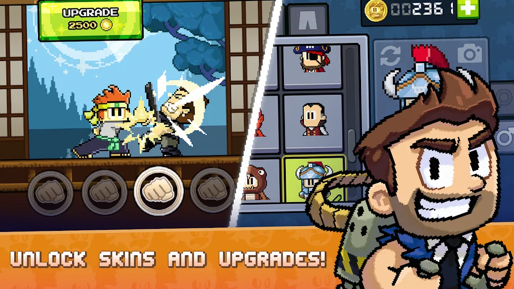 Dan the Man: Action Platformer (Дэн зе Мэн) [МОД Меню] APK Android Screenshot 5