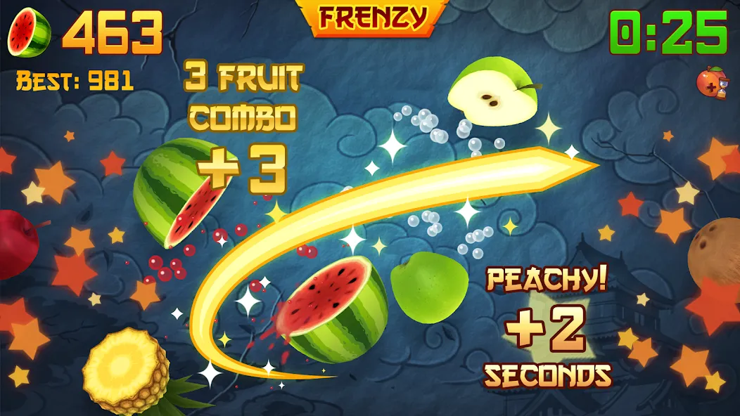 Fruit Ninja® (Фрут Ниндзя) [МОД Premium] APK Android Screenshot 2