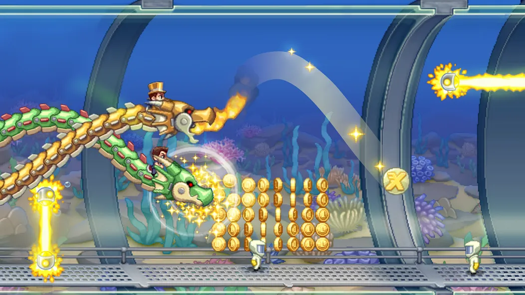 Jetpack Joyride (Джетпак Джойрайд) [МОД Mega Pack] APK Android Screenshot 1