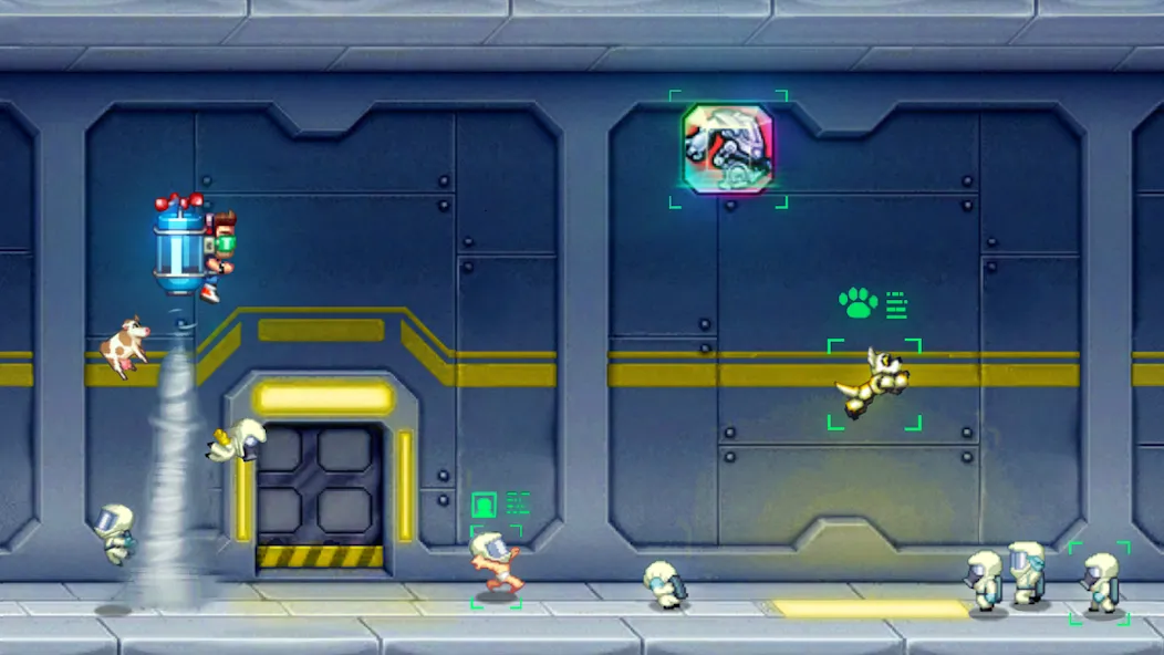 Jetpack Joyride (Джетпак Джойрайд) [МОД Mega Pack] APK Android Screenshot 3