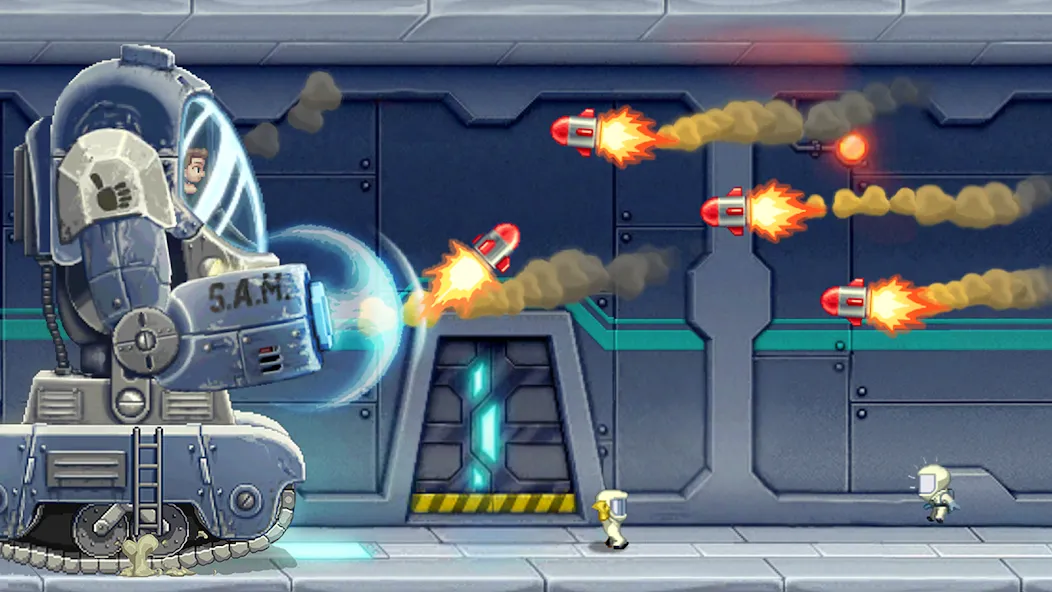 Jetpack Joyride (Джетпак Джойрайд) [МОД Mega Pack] APK Android Screenshot 4