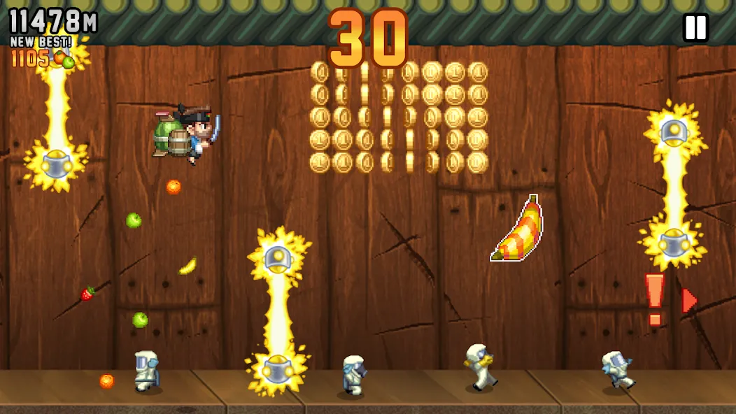 Jetpack Joyride (Джетпак Джойрайд) [МОД Mega Pack] APK Android Screenshot 5