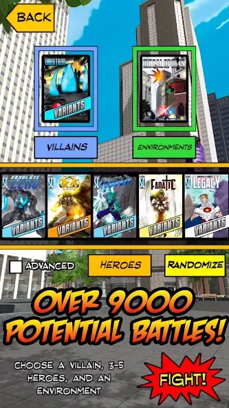 Sentinels of the Multiverse (ентинелы Мультивселенной) [МОД Меню] APK Android Screenshot 5