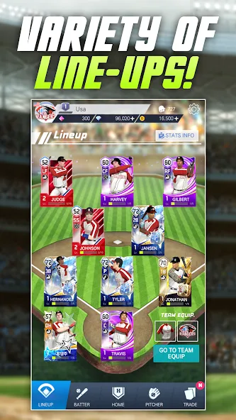 Baseball Play: Real-time PVP (Бейсбольная игра) [МОД Все открыто] APK Android Screenshot 4