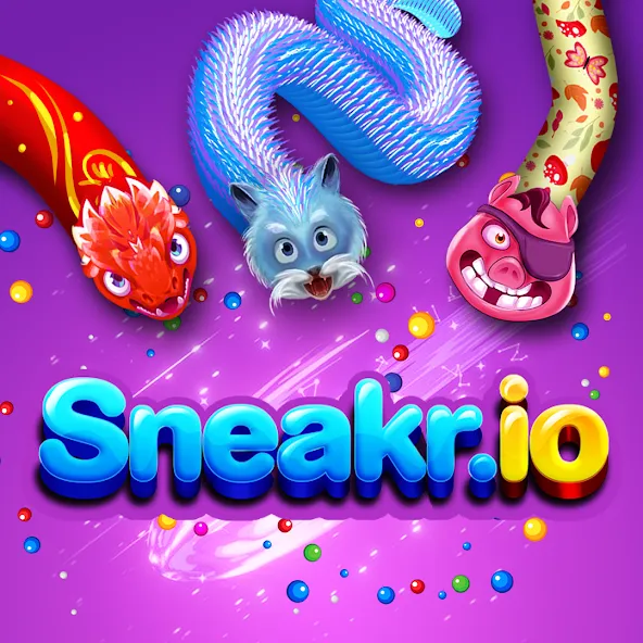 Sneak.io - Snake Game [МОД Меню] APK Android Screenshot 1