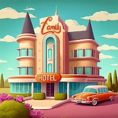 Merge Hotel: Family Story Game (Мердж Отель) [МОД Много денег] APK Android