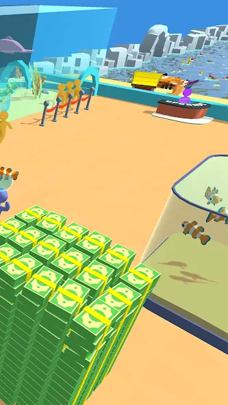 Aquarium Land - Fishbowl World (Аквариум Лэнд) [МОД Unlocked] APK Android Screenshot 2