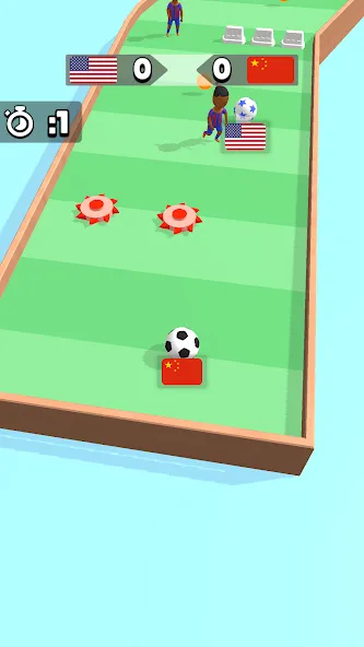 Soccer Dash (окер Даш) [МОД Все открыто] APK Android Screenshot 2