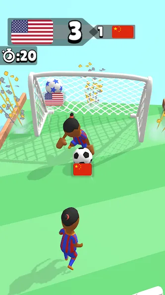 Soccer Dash (окер Даш) [МОД Все открыто] APK Android Screenshot 3