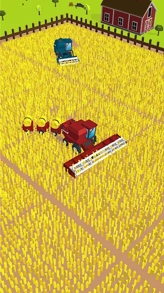 Harvest.io – 3D Farming Arcade [МОД Много денег] APK Android Screenshot 2