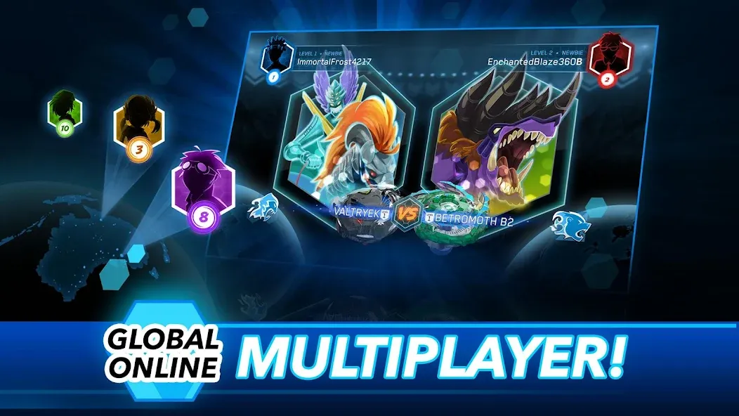 BEYBLADE BURST app (Бейблейд Брст приложение) [МОД Mega Pack] APK Android Screenshot 3