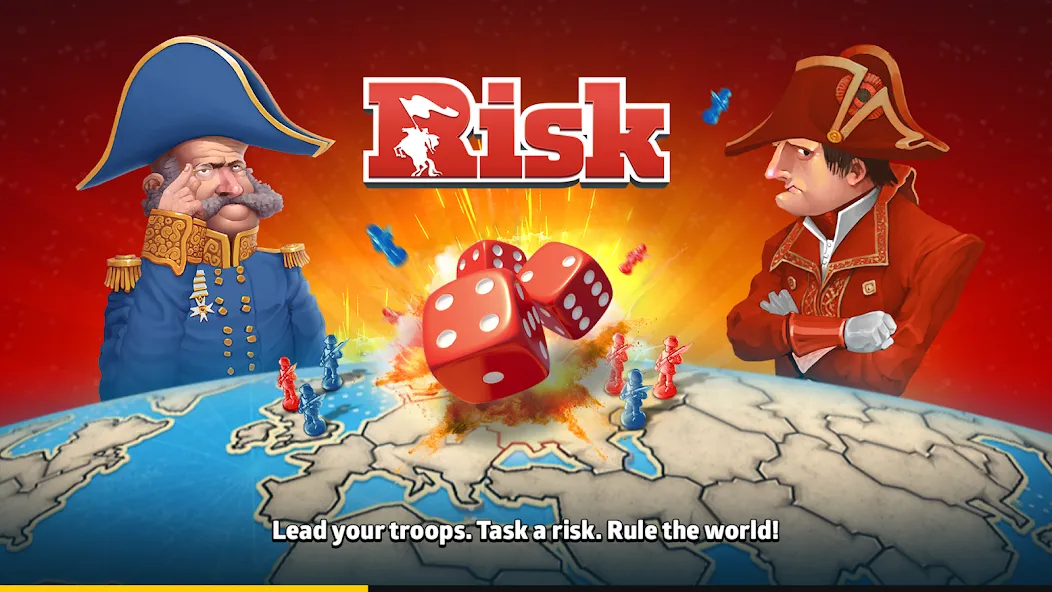 RISK: Global Domination (РИСК) [МОД Бесконечные монеты] APK Android Screenshot 1