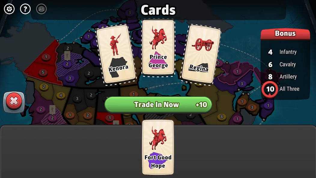 RISK: Global Domination (РИСК) [МОД Бесконечные монеты] APK Android Screenshot 5