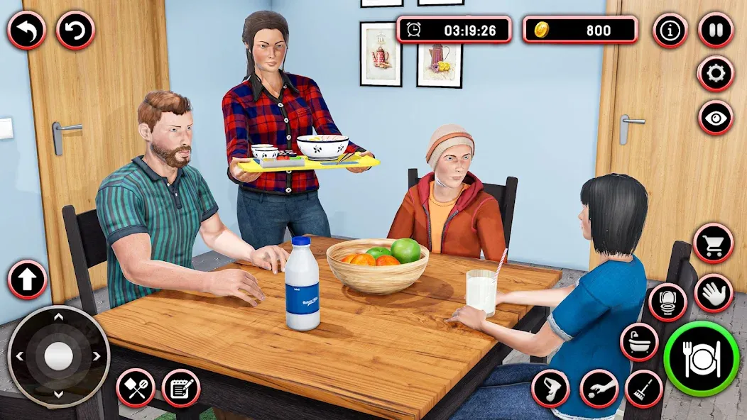 Mom Simulator & Mom Games [МОД Много денег] APK Android Screenshot 2