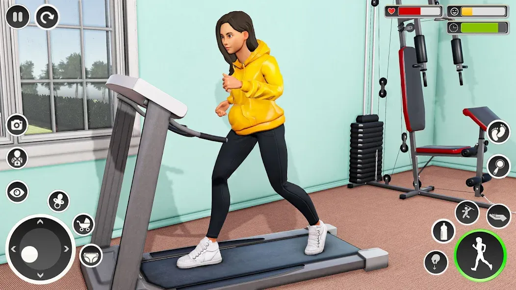 Pregnant Mom Simulator Games [МОД Premium] APK Android Screenshot 3