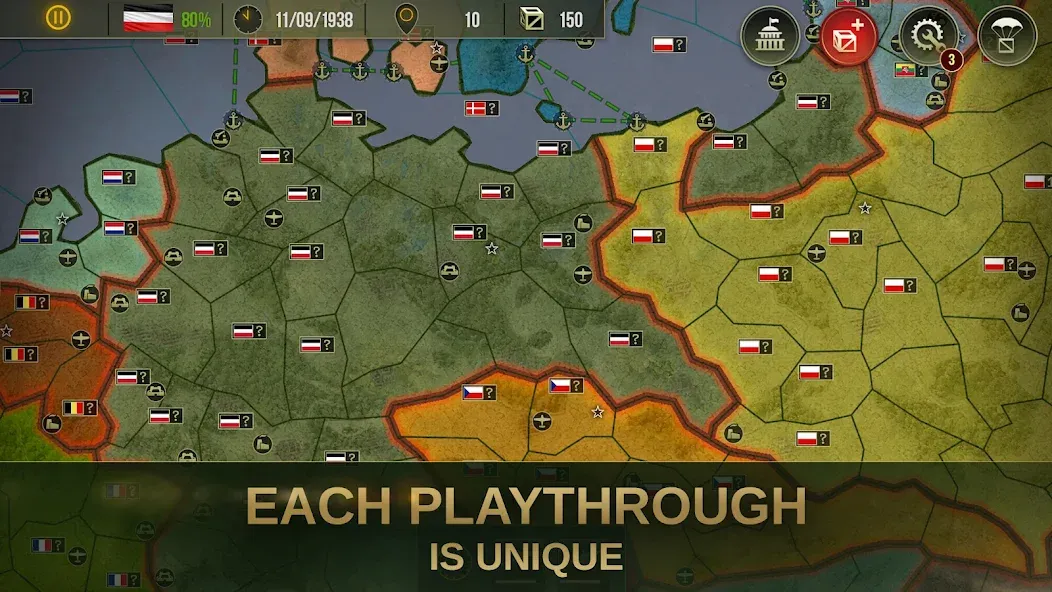 Strategy&Tactics 2: WWII [МОД Много денег] APK Android Screenshot 2