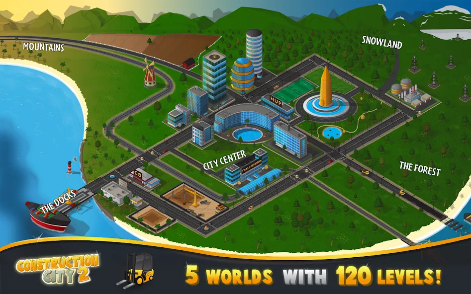 Construction City 2 (Конструкцион Сити 2) [МОД Premium] APK Android Screenshot 3