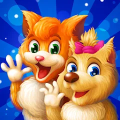 Cat & Dog Story Adventure Game [МОД Все открыто] APK Android