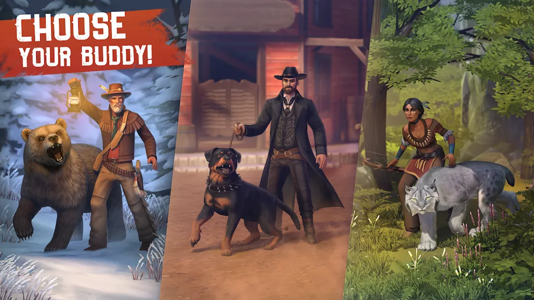 Westland Survival: Cowboy Game (Вестланд Сурвайвал) [МОД Unlocked] APK Android Screenshot 1