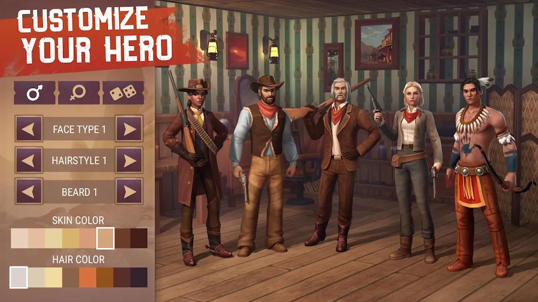 Westland Survival: Cowboy Game (Вестланд Сурвайвал) [МОД Unlocked] APK Android Screenshot 2