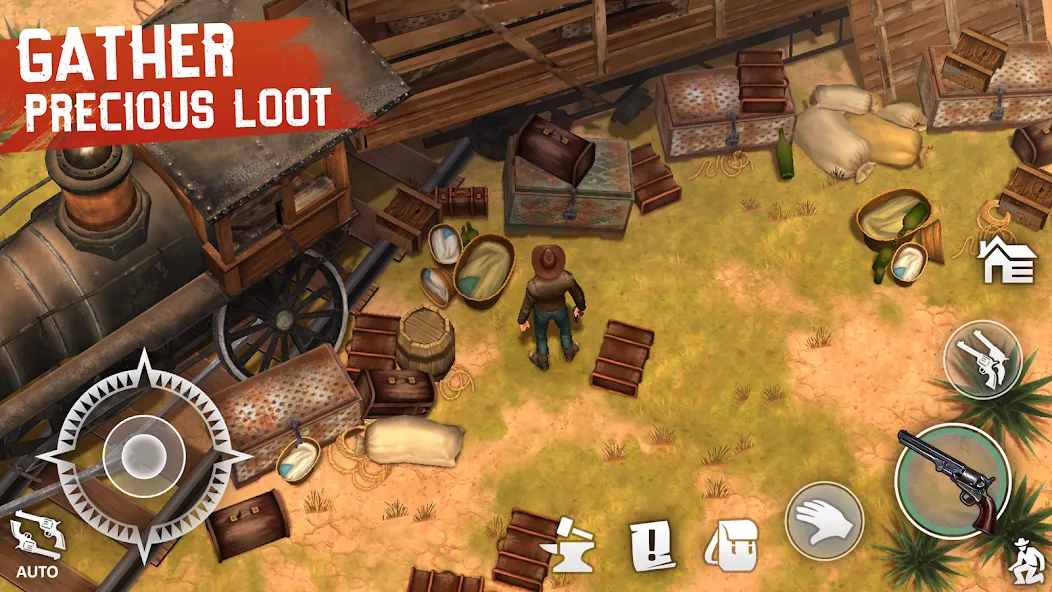 Westland Survival: Cowboy Game (Вестланд Сурвайвал) [МОД Unlocked] APK Android Screenshot 4