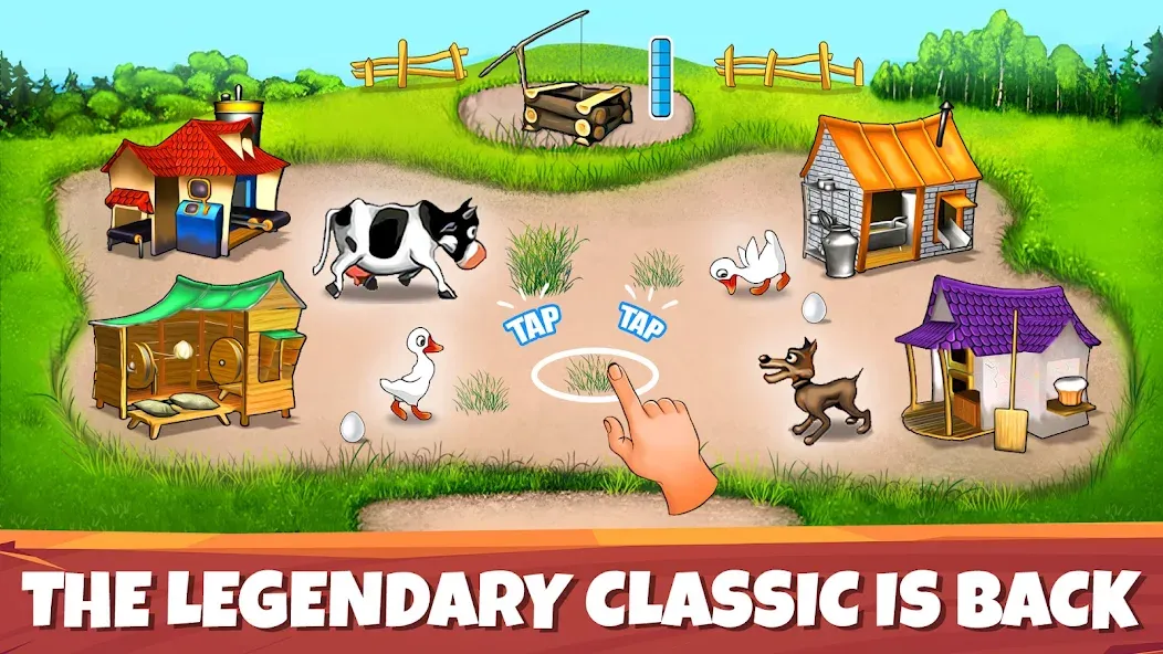 Farm Frenzy：Legendary Classics [МОД Unlocked] APK Android Screenshot 1