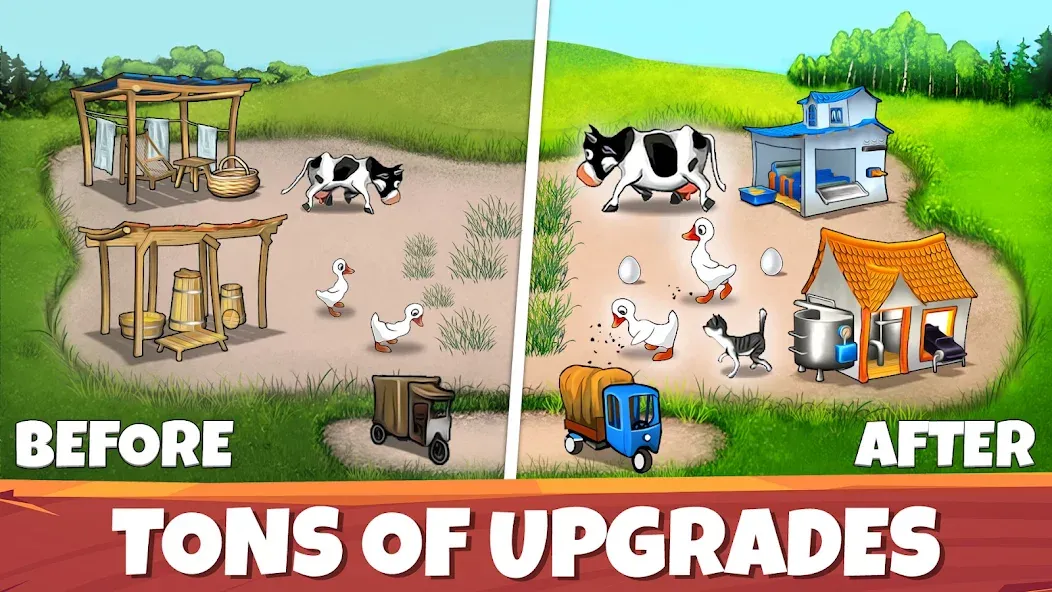 Farm Frenzy：Legendary Classics [МОД Unlocked] APK Android Screenshot 2
