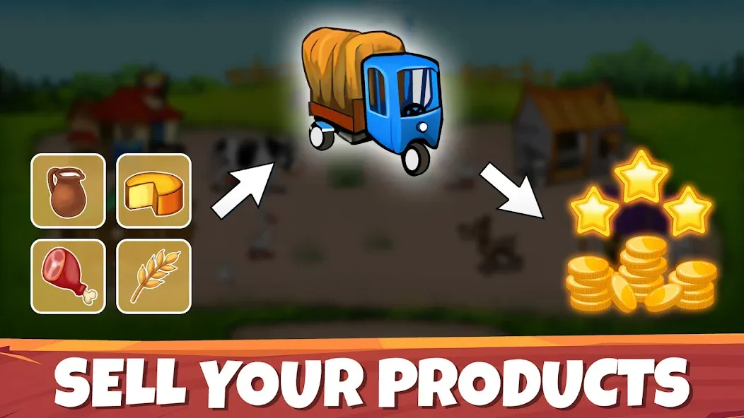 Farm Frenzy：Legendary Classics [МОД Unlocked] APK Android Screenshot 3