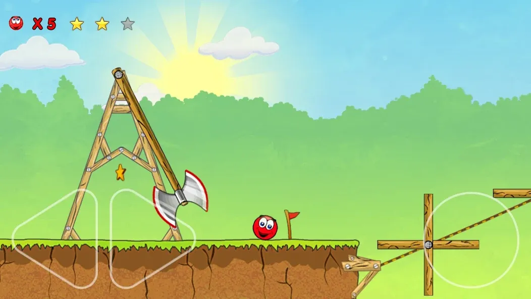 Red Ball 3: Jump for Love! Bou (Ред Болл 3) [МОД Mega Pack] APK Android Screenshot 4