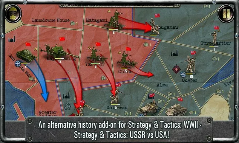 Strategy & Tactics－USSR vs USA [МОД Premium] APK Android Screenshot 1