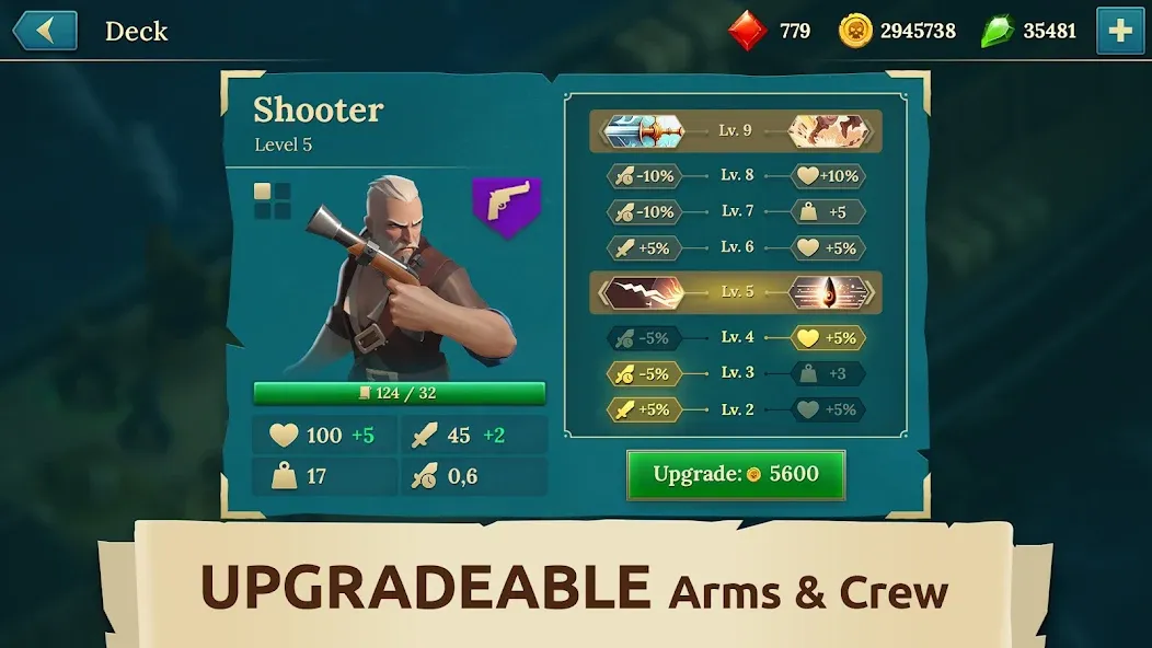 Pirate Ships・Build and Fight [МОД Premium] APK Android Screenshot 5