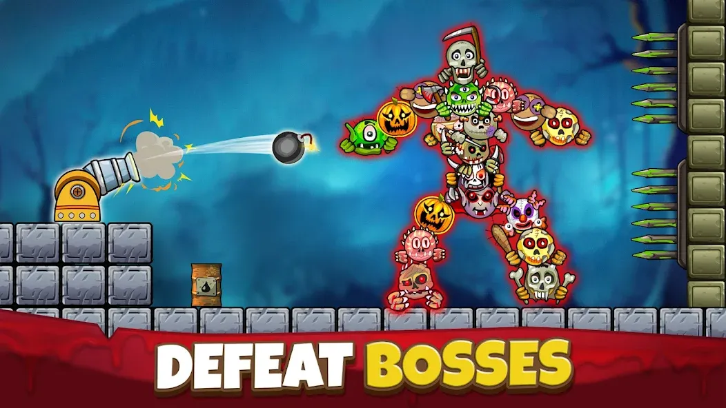 Crush the Monsters：Foul Puzzle [МОД Меню] APK Android Screenshot 3