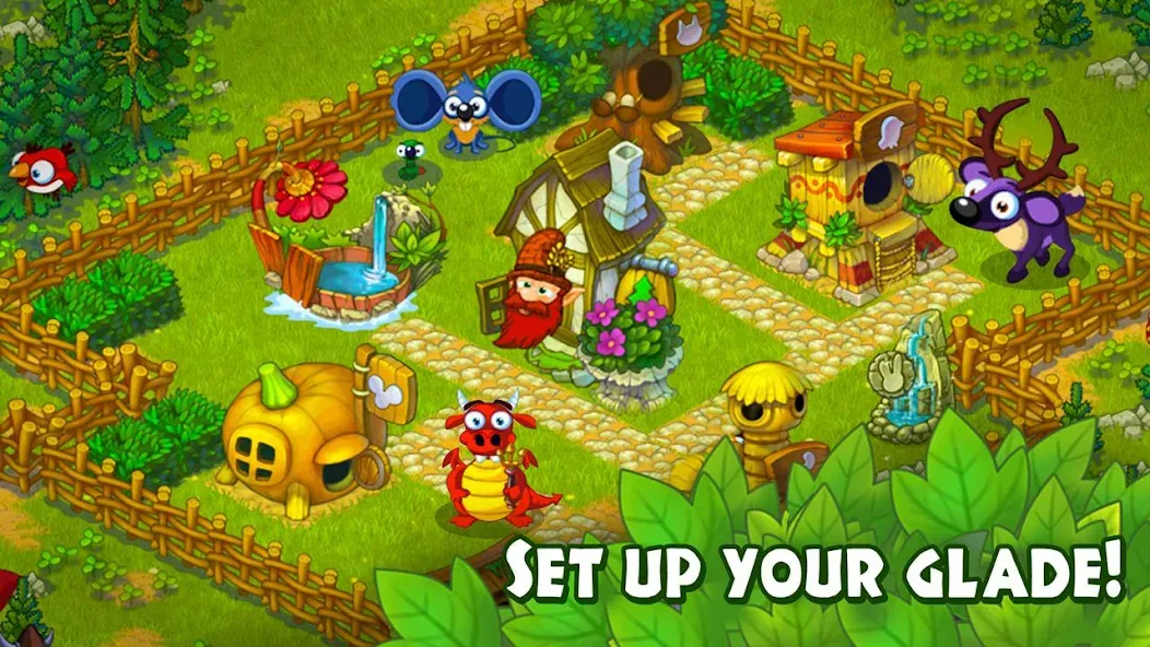 Animal Village: Forest Ranch [МОД Много денег] APK Android Screenshot 1