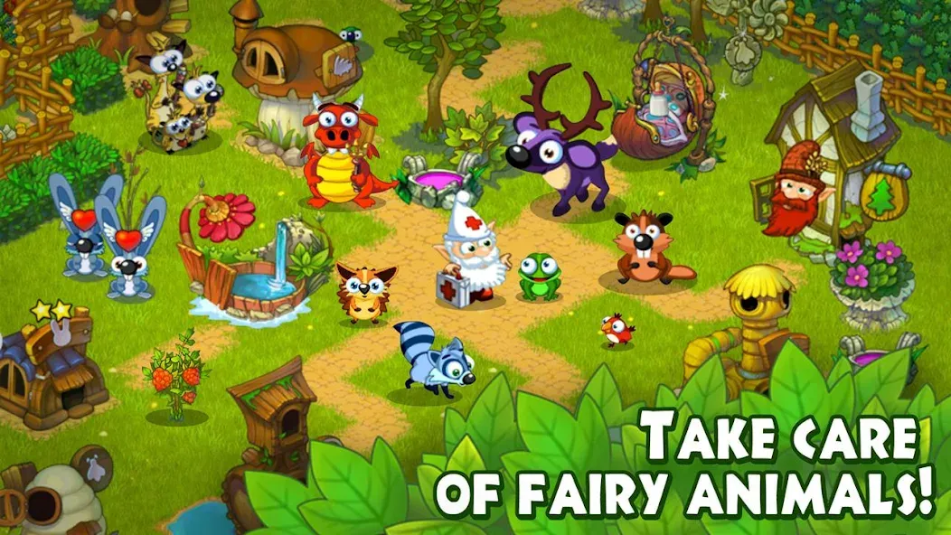 Animal Village: Forest Ranch [МОД Много денег] APK Android Screenshot 3