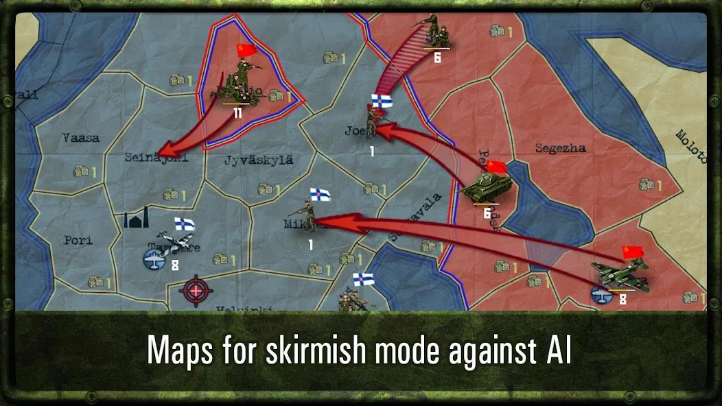 Strategy & Tactics: WW2 [МОД Mega Pack] APK Android Screenshot 5