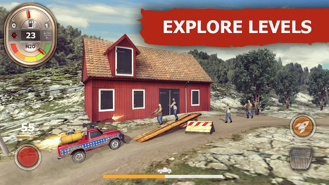 Zombie Derby (Зомби Дерби) [МОД Меню] APK Android Screenshot 3