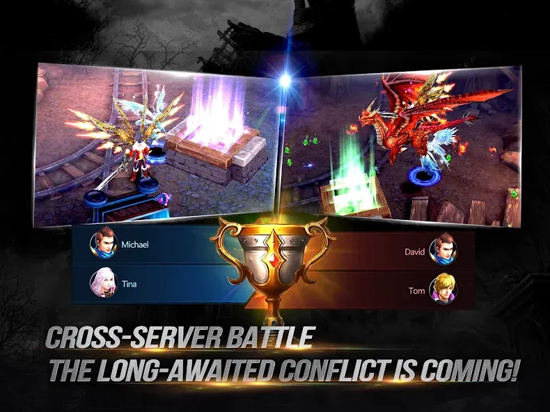 Goddess: Primal Chaos - MMORPG (Годесс) [МОД Меню] APK Android Screenshot 1