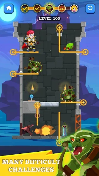 Hero Rescue (Герой Спасения) [МОД Unlocked] APK Android Screenshot 4