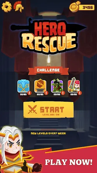 Hero Rescue (Герой Спасения) [МОД Unlocked] APK Android Screenshot 5