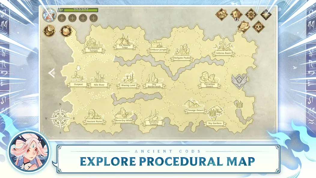 Ancient Gods: Card Battle RPG (Эншент Годс) [МОД Много денег] APK Android Screenshot 5