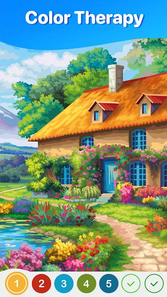 Hey Color Paint by Number Art [МОД Premium] APK Android Screenshot 1