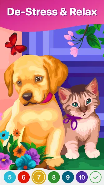 Hey Color Paint by Number Art [МОД Premium] APK Android Screenshot 2