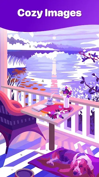 Hey Color Paint by Number Art [МОД Premium] APK Android Screenshot 4