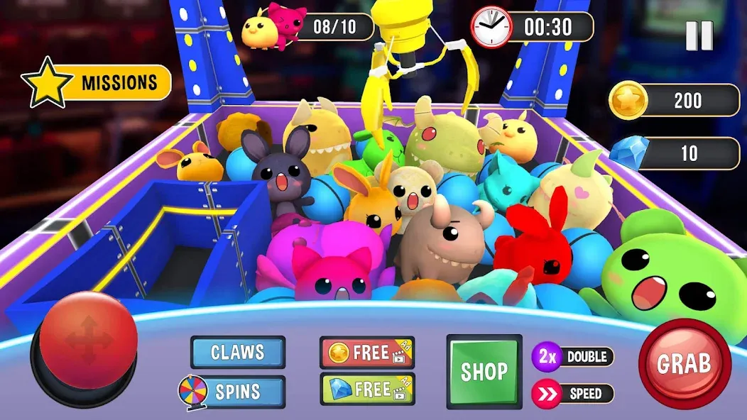 Claw Machine Games Crane Game (Клоу Машины Геймс Крейн Гейм) [МОД Все открыто] APK Android Screenshot 1