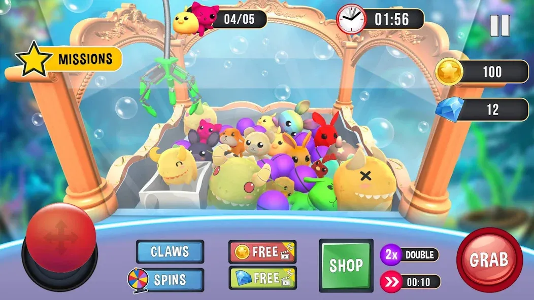 Claw Machine Games Crane Game (Клоу Машины Геймс Крейн Гейм) [МОД Все открыто] APK Android Screenshot 2